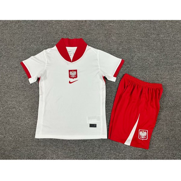 Camiseta Polonia 1st Niño 2024-2025